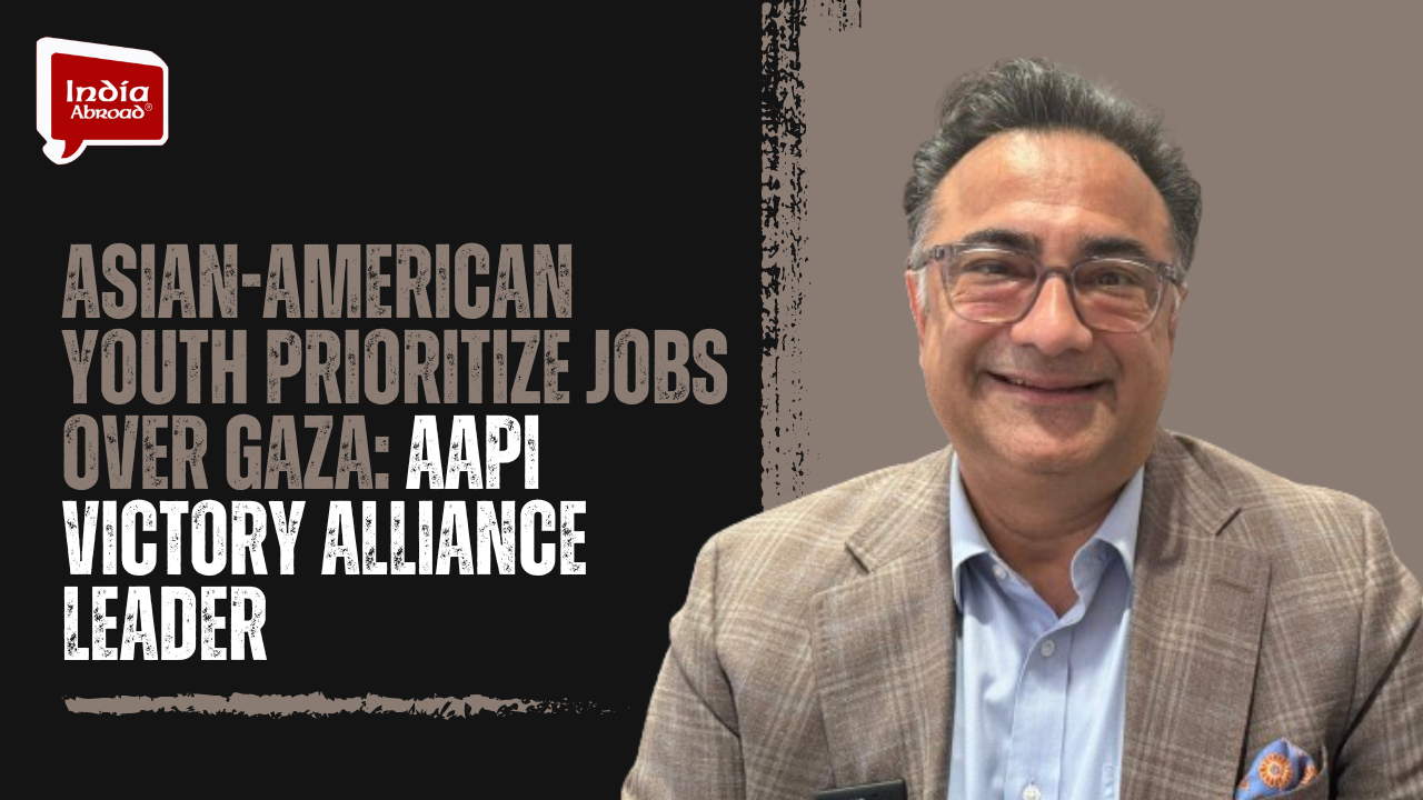 Asian-American youth prioritize jobs over Gaza: AAPI Victory Alliance leader